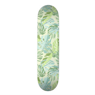Tropische palmbladeren skateboard