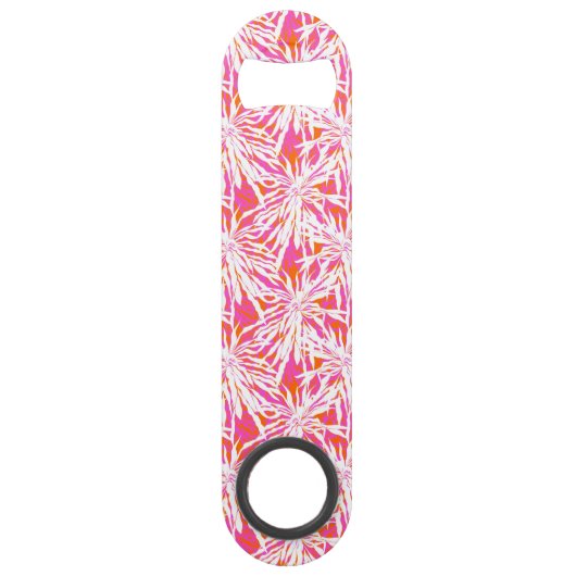 Tropische palmbladeren speed flessenopener (Voorkant)