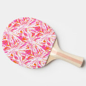 Tropische palmbladeren tafeltennisbatje (Zijkant)