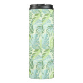 Tropische palmbladeren thermosbeker (Achterkant)