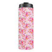 Tropische palmbladeren thermosbeker (Voorkant)