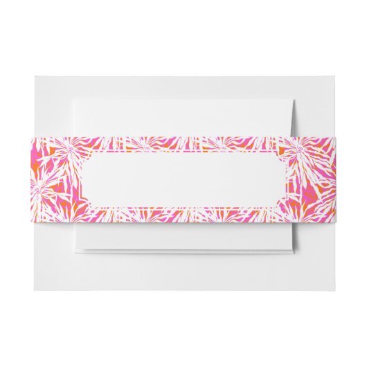 Tropische palmbladeren uitnodigingen wikkel (Voorkant Voorbeeld)