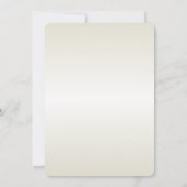 Tropische Palmbladeren Zomer RSVP Kaart (Achterkant)