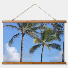 Tropische palmbomen 36 "x26" hangend wandkleed