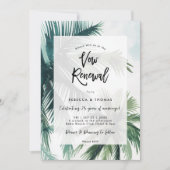 Tropische palmbomen beloven hernieuwde uitnodiging (Voorkant)