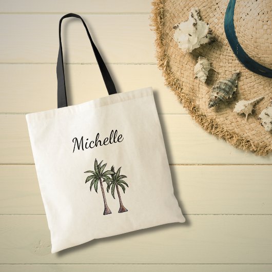 Tropische palmbomen Bladerplanten Botanisch Tote Bag