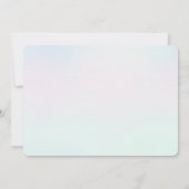 Tropische palmbomen Californië Retro bruiloft Kaart (Achterkant)