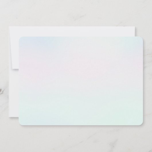 Tropische palmbomen Californië Retro bruiloft Kaart (Achterkant)