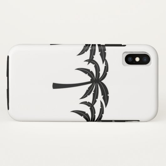 Tropische palmbomen Case-Mate iPhone case (Achterkant (horizontaal))