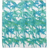 Tropische palmbomen douchegordijn (Voorkant)