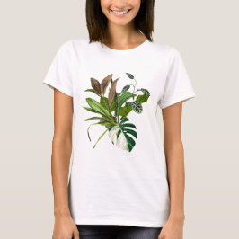 Tropische palmbomen en exotische bladeren. t-shirt