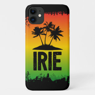 Tropische palmbomen en zonsondergang Jamaicaanse I Case-Mate iPhone Case