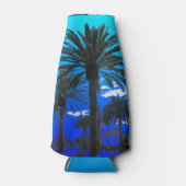 Tropische palmbomen flesjeskoeler (Voorkant)