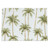 Tropische palmbomen groot cadeauzakje (Voorkant)