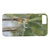Tropische palmbomen in Hawaii Case-Mate iPhone Case (Achterkant (Horizontaal))