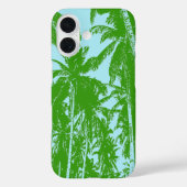 Tropische palmbomen in silhouet Case-Mate iPhone case (Achterkant)