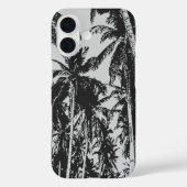 Tropische palmbomen in silhouet Case-Mate iPhone case (Achterkant)