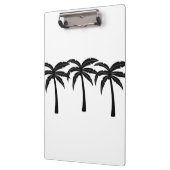 Tropische palmbomen klembord (Links)
