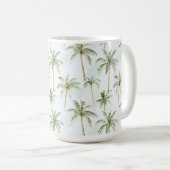 Tropische Palmbomen Koffiemok (Voorkant rechts)