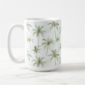 Tropische Palmbomen Koffiemok (Links)