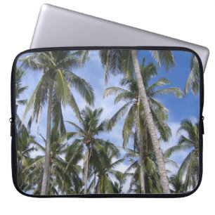 Tropische palmbomen laptop sleeve