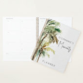 Tropische palmbomen Modern Planner (Display)