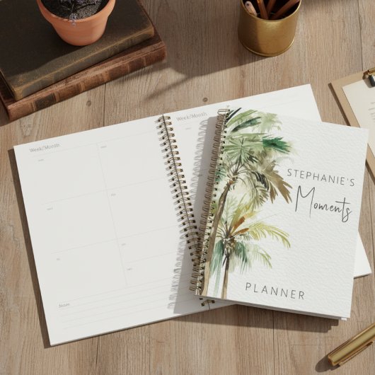 Tropische palmbomen Modern Planner