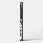 Tropische palmbomen Monochrome vormgeving Case-Mate iPhone Case (Achterkant / Links)