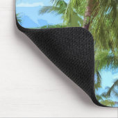 Tropische palmbomen | Mousepad Muismat (Hoek)