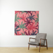 Tropische palmbomen: naadloos patroon wandkleed (In situ)