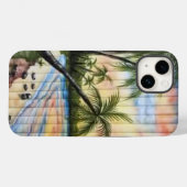 TROPISCHE PALMBOMEN NAAR BLINDEN Case-Mate iPhone CASE (Achterkant (horizontaal))