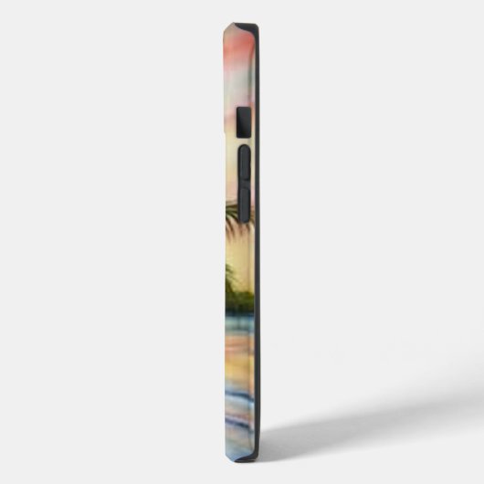 TROPISCHE PALMBOMEN NAAR BLINDEN Case-Mate iPhone CASE (Achterkant / Links)