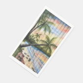 TROPISCHE PALMBOMEN NAAR BLINDEN SERVET (Hoek)
