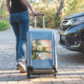 TROPISCHE PALMBOMEN NAAR BLINDEN STICKER (Koffer Insitu)