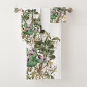 Tropische palmbomen Orchid Flowers Bath Towel Set Bad Handdoek (Insitu)