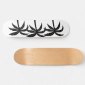 Tropische palmbomen persoonlijk skateboard (Horizontaal)