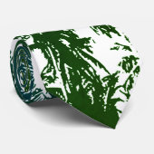 Tropische palmbomen stropdas (Opgerold)