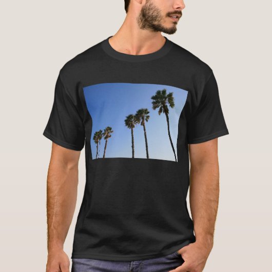 Tropische palmbomen T-Shirt (Voorkant)