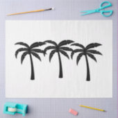 Tropische palmbomen tissuepapier (Craft)