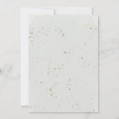 Tropische palmbomen verguld script opslaan van de kaart (Achterkant)