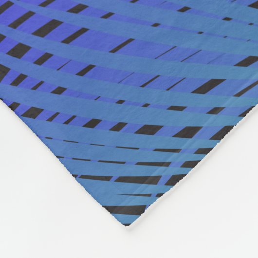 Tropische palmbomen verlaten Oerwoud regenboog Fleece Deken (Hoek)