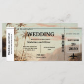 Tropische palmbomen voor instapbestemming (Voorkant / Achterkant)