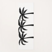 Tropische palmbomen yogamat (Voorkant)