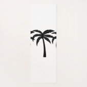 Tropische palmbomen yogamat (Achterkant)