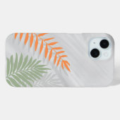 'Tropische palmbomenblad' iPhone 15 Barely There H Case-Mate iPhone Case (Achterkant (horizontaal))