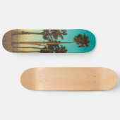 Tropische palmboom - Aangepast fotoskateboard Persoonlijk Skateboard (Horizontaal)