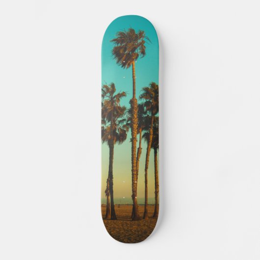 Tropische palmboom - Aangepast fotoskateboard Persoonlijk Skateboard (Voorkant)