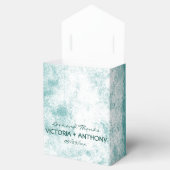 Tropische palmboom Beach Weddenschap Bedankdoosjes (Geopend)