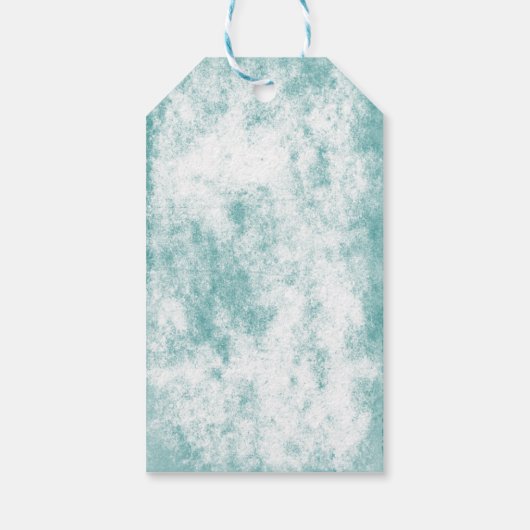 Tropische palmboom Beach Weddenschap bedankt Cadeaulabel (Achterkant)