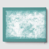 Tropische palmboom Beach Weddenschap Gastenboek (Achterkant)